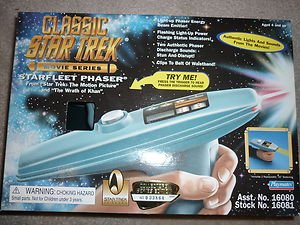 Playmates Star Trek Classic Movie Starfleet Phaser Role Play 1996