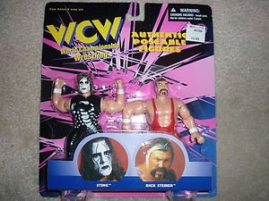 OSFT WCW Sting and Rick Steiner 2 Pack Action Figure 1998 wwe