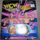 OSFT WCW Ric Flair and Lex Luger 2 Pack Action Figure 1998 wwe