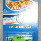 Hot Wheels Pontiac Fiero 2M4 0476 181  Diecast