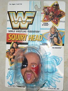 WWF Squirt Head water gun LOD Legion of Doom Road Warrior Hawk action figure '90