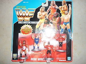 WWF Hasbro Mini Action Figures LOD Hawk Animal Typhoon for Royal Rumble Ring wwe