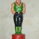 WWF & GI Joe Soakies Bubble Bath Bottle Sgt Slaughter Action Figure wwe hasbro