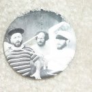 Three 3 Stooges Buttons Up Pin: Stooges Navy Uniforms & Swords