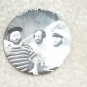Three 3 Stooges Buttons Up Pin: Stooges Navy Uniforms & Swords