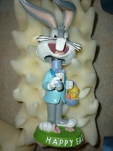Looney Tunes Bugs Bunny Happy Easter Bobble Head Nodder 1995 action figure