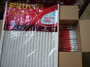 Filtrete 12-CASE LOT 20x25x1 Red MPR 1000/MERV11,Furnace/Air Conditioning Filter