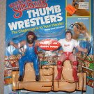 LJN WWF Thumb Wrestlers Hillbilly Jim vs Roddy Piper Action Figure 1985 wwe