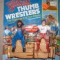 LJN WWF Thumb Wrestlers Hillbilly Jim vs Roddy Piper Action Figure 1985 wwe