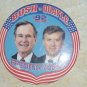 George Bush Dan Quayle 1992 Political Pin 3" political
