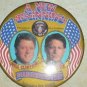 Bill Clinton  Al Gore Inauguration Day 1993 Political Pin 3.5"