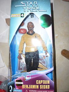 Playmates Star Trek Warp Factor Series 4 Benjamin Sisko 9" Action Figure 1998