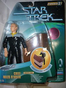 Playmates Star Trek Warp Factor Series 2 Chief Miles O'Brien Action Figure 1998