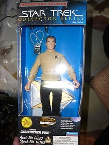 Playmates Star Trek Classic Captain Christopher Pike 9" Action Figure 1996