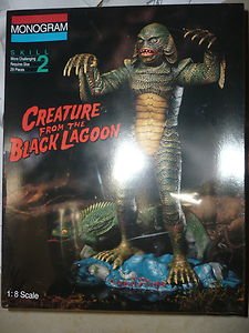 Monogram Universal Monsters Creature from the Black Lagoon 6490 Model Kit 1994