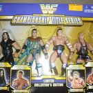 Jakks WWF Championship Title Series Rocky Maivia Owen Hart Action Figure wwe '97