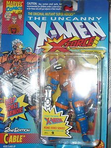 Toy Biz X-Men Cable 2nd Edition  4963 1993 Action Figure