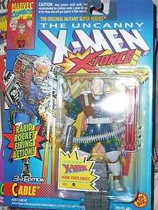 Toy Biz X-Men X-Force Cable 3rd Edition 4964 1993 Action Figure