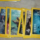 National Geographic January Feb March April May July Aug Sep Oct December 1985