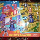 RARE Mattel Disney Pixar Toy Story 2 Deluxe Playset 15 Action Figure Buzz,Jessie