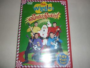 Childrens DVD the Wiggles Santa's Rockin'! Christmas Holiday 7 Songs