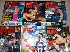 WWF RAW Magazine  March 1997,August, or September 1998 wwe