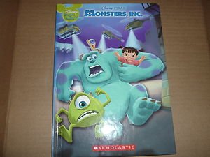 Childrens Book Scholastic Disney Pixar Monsters,Inc