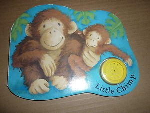 Childrens Book Noisy Jungle Babies Talking Book Little Chimp, Barron's