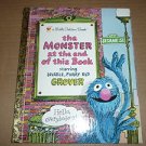 Childrens Book Little Golden Book Sesame Street  Monster at the End of This Book