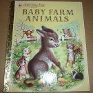 Childrens Book Little Golden Book Classic Baby Farm Animals