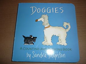 Childrens Book Doggies A Counting and Barking Book, Sandra Boynton