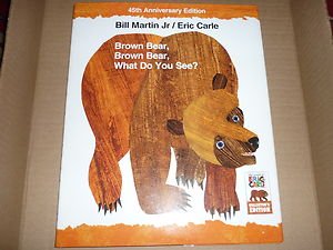 Childrens Book Brown Bear Brown Bear What Do You See? Bill Martin Jr,Eric Carle