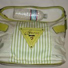 Guess Island Canary Hobo Lime Green White Stripe Womens Purse Handbag Pocketbook