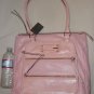 Guess Calyn Tote Pink Womens Purse Handbag Pocketbook w/Strap