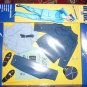 GI Joe Action Pilot USAF US Air Force Dress Blues Uniform jacket pants hat shirt