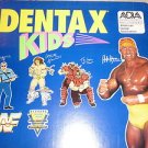 WWF Dentax Kids Hulk Hogan Ultimate Warrior Header Card wwe action figure pics