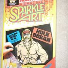 WWF Colorforms Hulk Hogan Sparkle Art w/action figure box artwork '91 wwe Sealed
