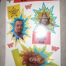 WWF 7 Piece Decorating Kit Hulk Hogan Ultimate Warrior Randy Savage Boss Man wwe