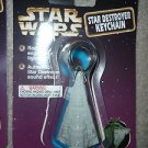 Star Wars Star Destroyer with Engine Light Keychain   1997 Tiger Electronics