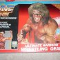 Hasbro WWF Ultimate Warrior Wrestling Gear T Shirt w/Action Figure Poster 17x11