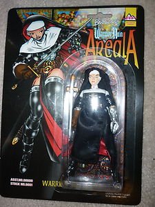Antarctic Press Ben Dunn's Areala Warrior Nun Action Figure cloth habit 1996