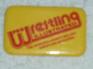 Pro Wrestling Illustrated Magazine Button Pin