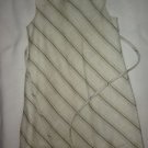 Nieman Marcus Helena Dress Linen Green Stripes Sz Size 2T