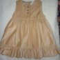 NEW Baby Gap Tan Khaki Dress Sz Size 18-24M 18-24 Months Cotton