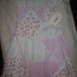 NEW Baby Biscotti Pink w/Roses Cotton Patch Quilt Confetti Dress Sz Size 3T