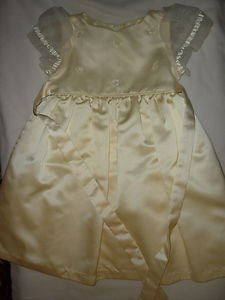 Biscotti Yellow Dress Sz Size 3T cute baby!