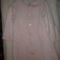 Amacello Pink Linen Coat Overcoat Sz Size 3 (dress)