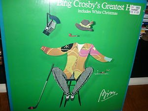 Vinyl Record Album LP Bing Crosby's Greatest Hits w/White Christmas 1977
