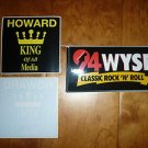 Howard Stern Bumper Stickers  94 WYSP OR King of All Media KOAM