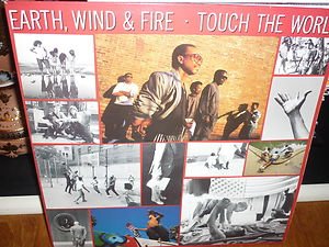 Vinyl Record Album LP Earth Wind & Fire Touch the World 1987